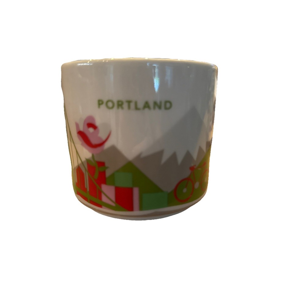 Starbucks Portland‎ Oregon Been There Series 14oz Coffee Mug No Box